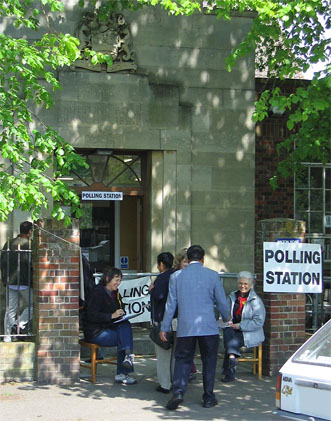 polling station